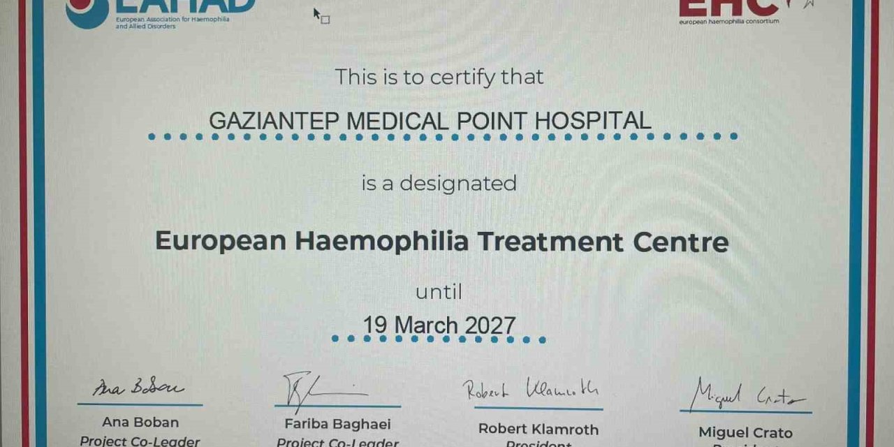 Medical Point Hastanesi’nde Hemofili Tedavisinde Yeni Bir Adım