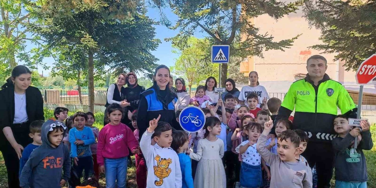 Samsun’da Çocuklara Trafik Eğitimi