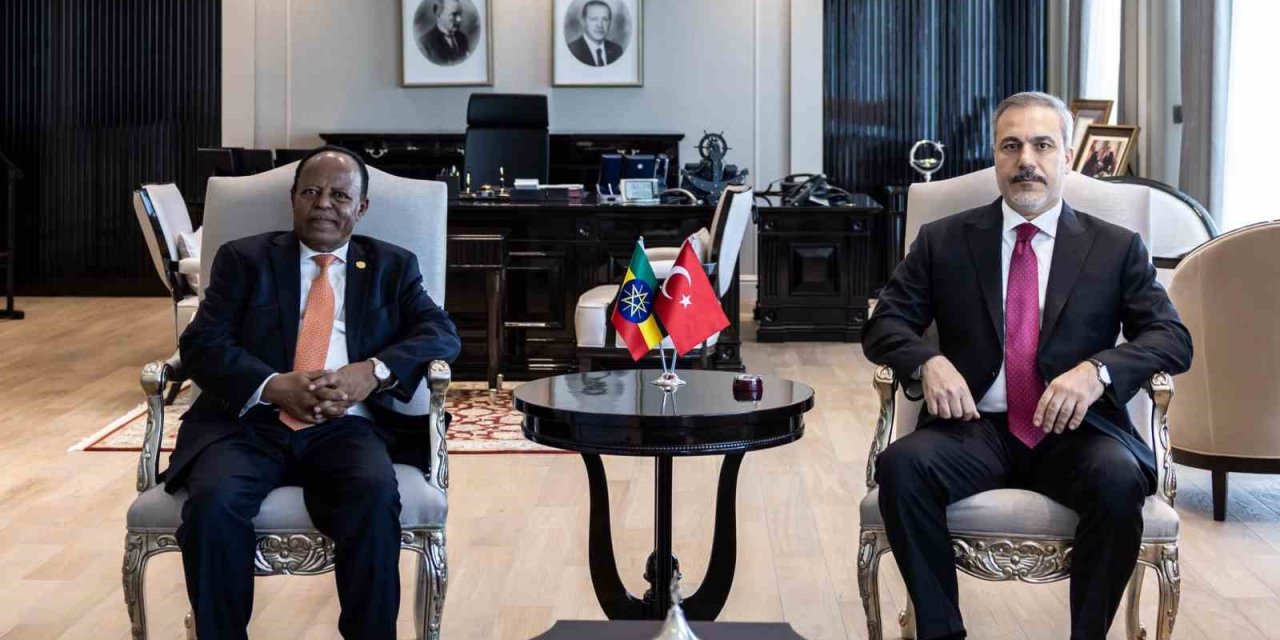 Bakan Fidan, Etiyopyalı Mevkidaşı Selassie İle Görüştü