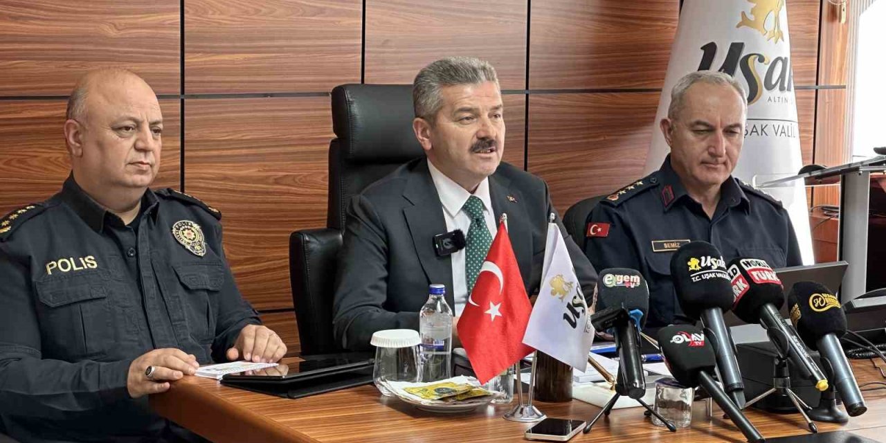 Uşak’ta Güvenlik Ve Asayiş Bilgilendirme Toplantısı Gerçekleştirildi