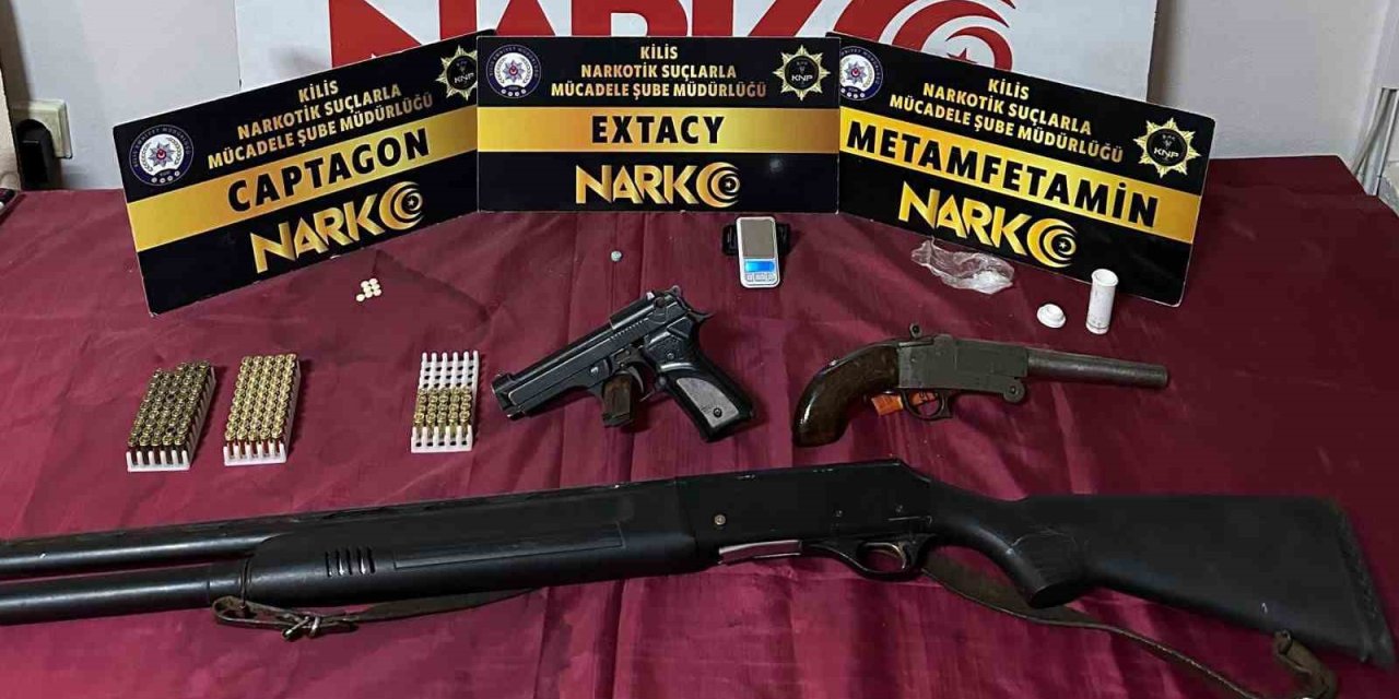 Kilis’te Uyuşturucu Operasyonu: 4 Şüpheli Tutuklandı