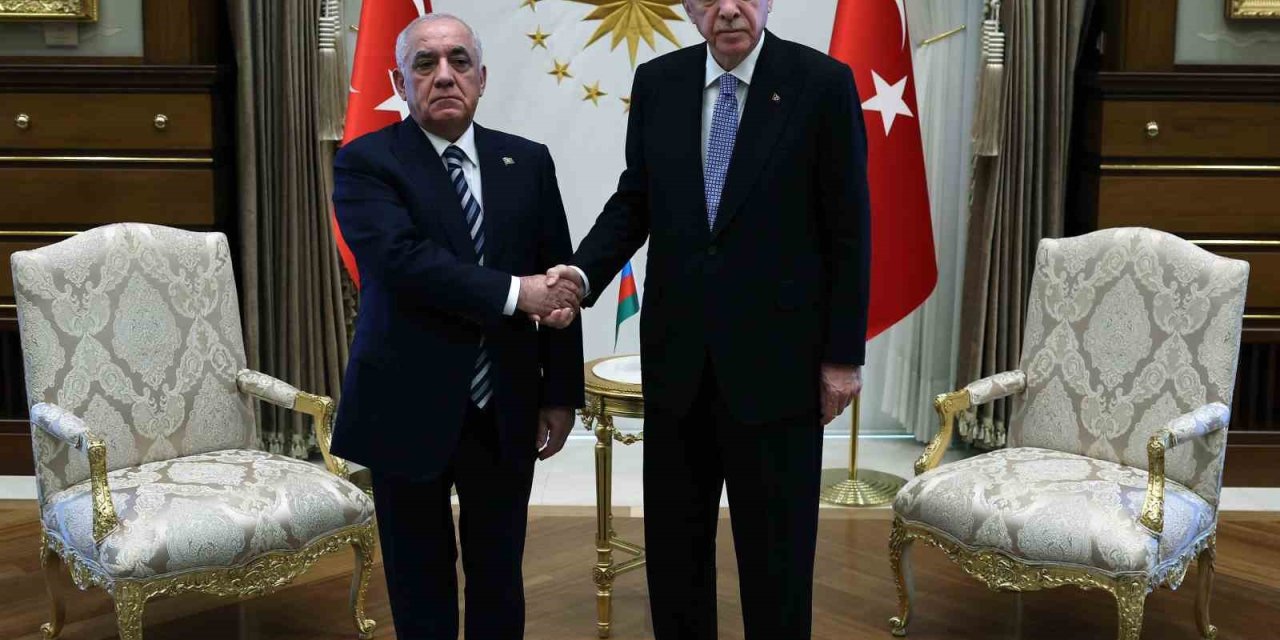 Cumhurbaşkanı Erdoğan, Azerbaycan Başbakanı Asodov’u Kabul Etti
