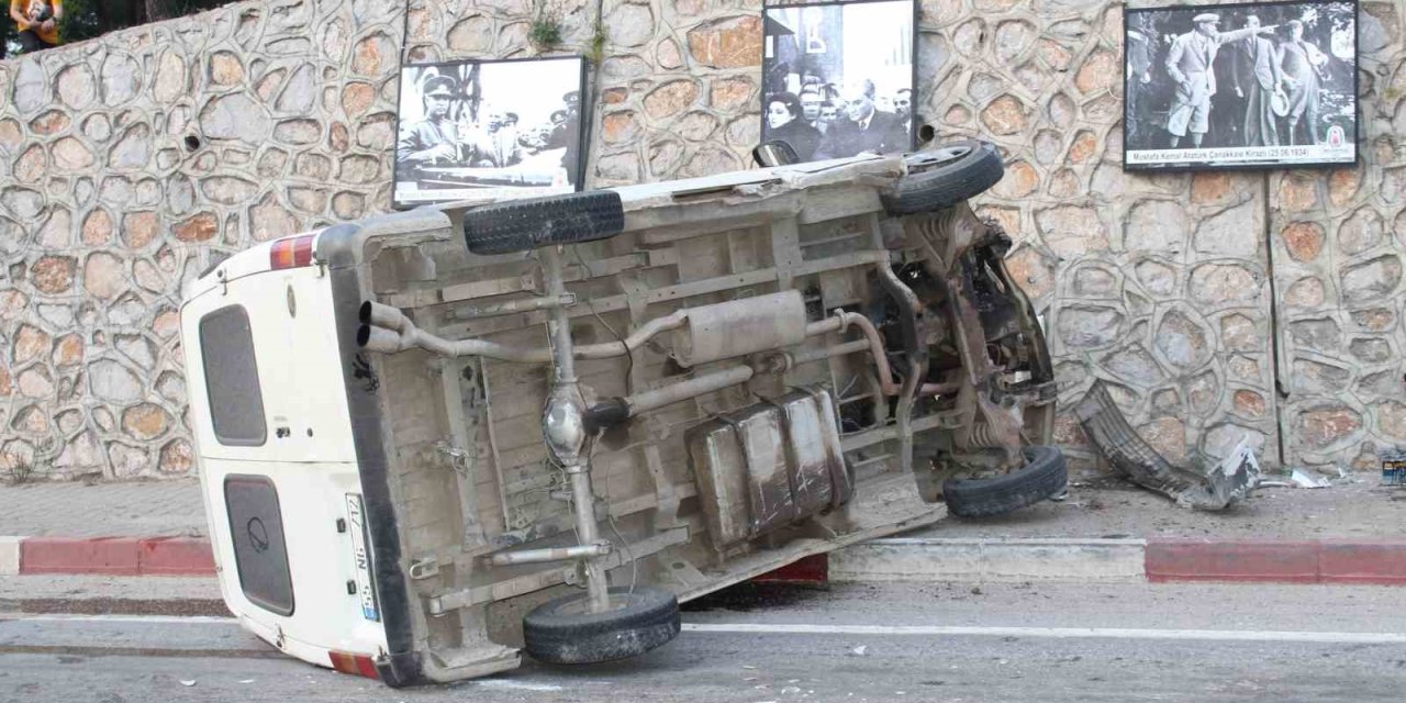 Çan’da Trafik Kazası: 1 Yaralı