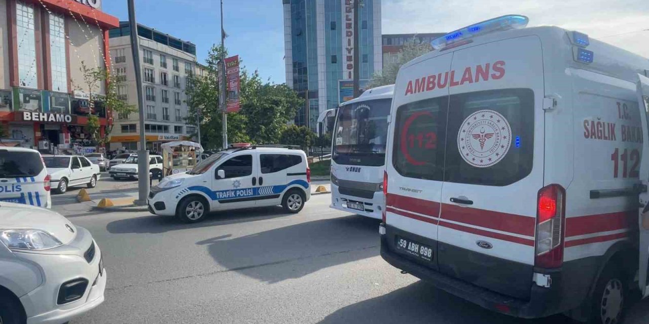 Engelli Vatandaşa Çarpan Motosikletli Kaçtı