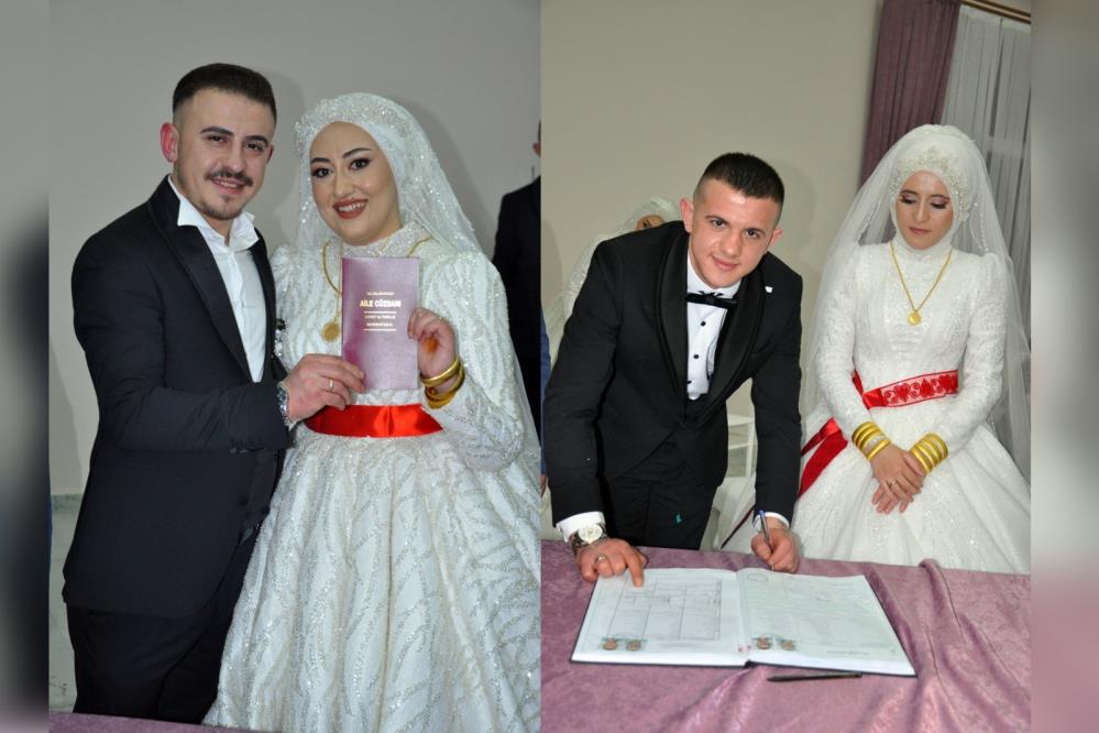 Bir düğün iki çift