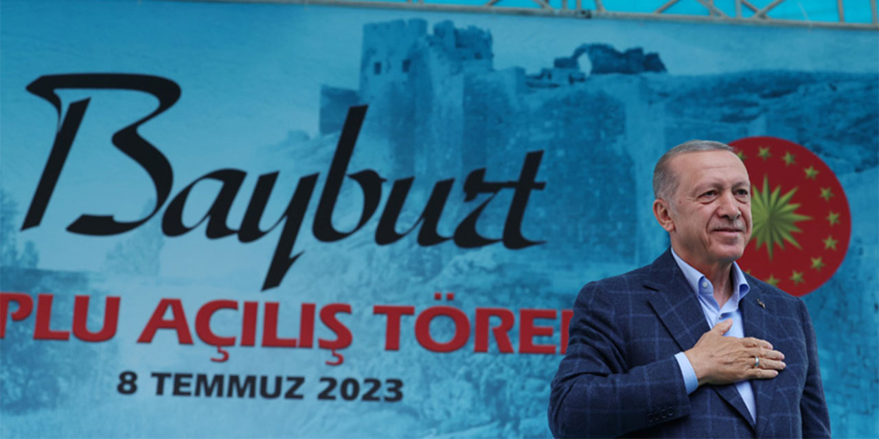 Cumhurbaşkanı Erdoğan, Bayburt'ta konuştu: “Enflasyonla mücadelemizi kararlı bir şekilde sürdürüyoruz”