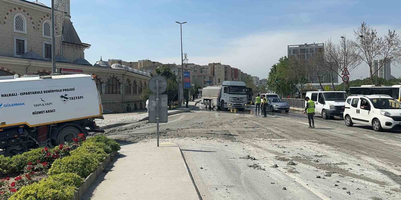 Küçükçekmece’de İlginç Kaza