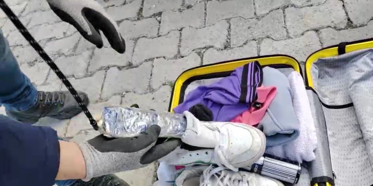 Kars’ta Spor Ayakkabıdan Uyuşturucu Çıktı