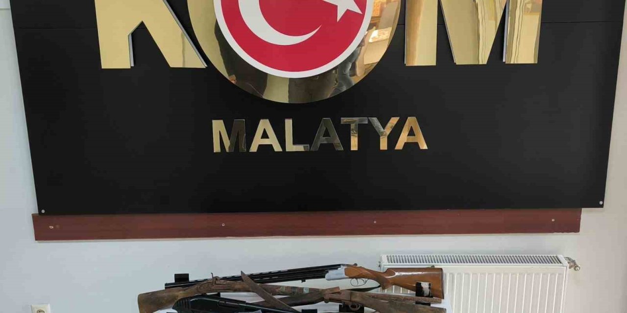 Malatya’da Silah Operasyonu: 2 Gözaltı