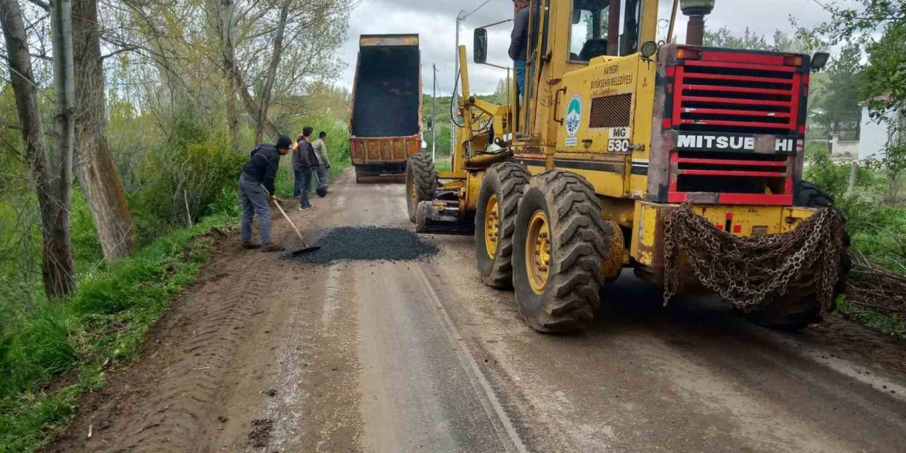 Büyükşehir 2024 Yılında Da Pınarbaşı’ya “Kırsal” Yatırımlarını Sürdürüyor