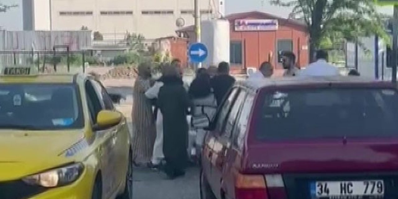Pendik’te Turistlerin Taksiciyle ’taksimetre Çok Yazdı’ Kavgası