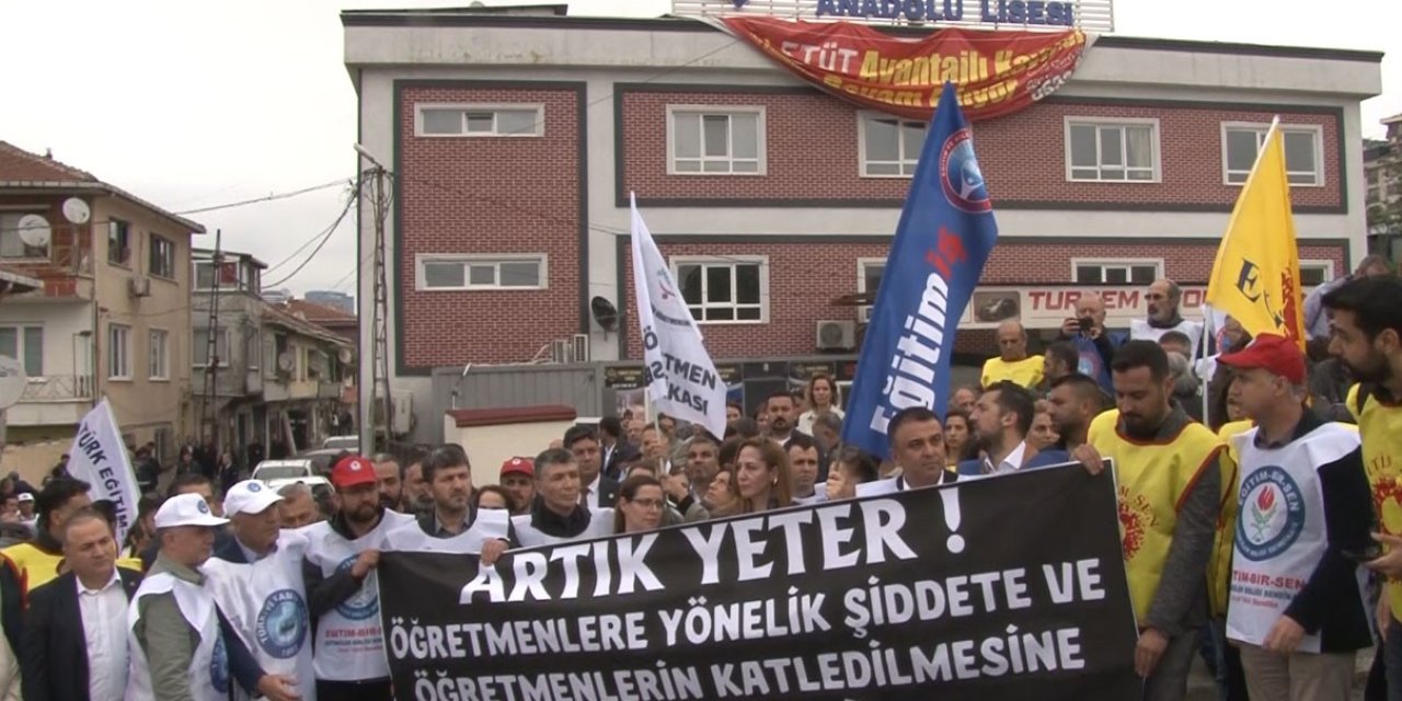 Eğitim Sendikalarından Okul Müdürünün Öldürülmesine Tepki