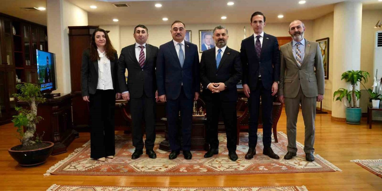 Azerbaycan Ankara Büyükelçisi Reşad Memmedov’dan Rtük’e Ziyaret