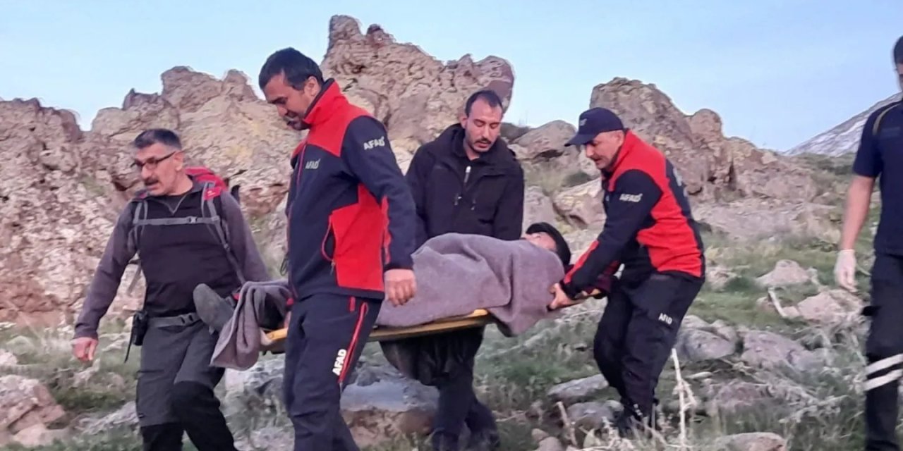 Hasandağı’nda Yaralanıp Mahsur Kalan Kıbrıs Gazisini Afad Ve Umke Kurtardı