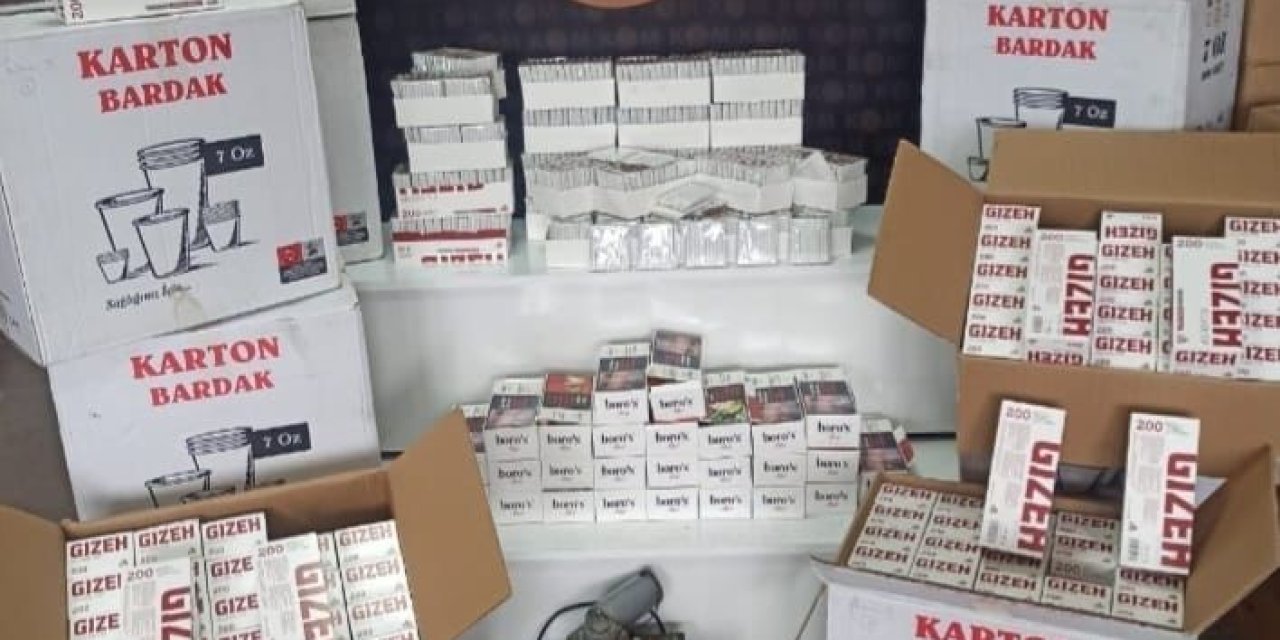 Nazilli’de 101 Bin 200 Adet Bandrolsüz Boş Makaron Ele Geçirildi