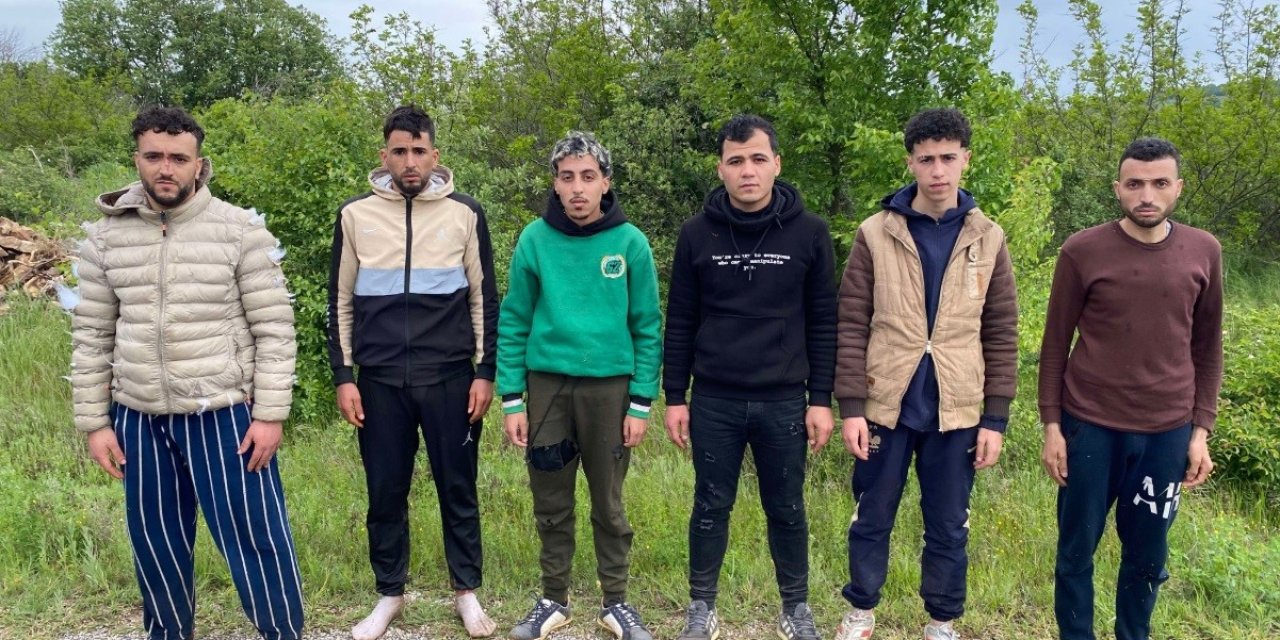 Edirne’de 6 Kaçak Göçmen Jandarmadan Kaçamadı