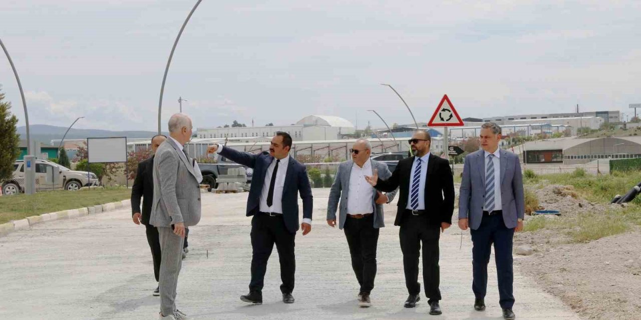 Kütahya Osb Yönetim Kurulu, Yürütülen Projeleri Yerinde İnceledi