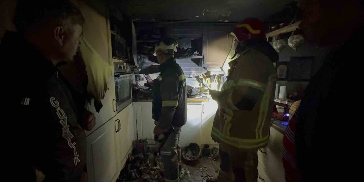 İznik’te Korkutan Yangın