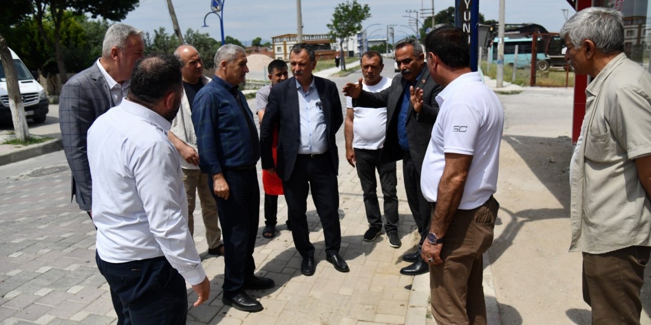 Başkan Balaban 4 Mahallede İncelemelerde Bulundu