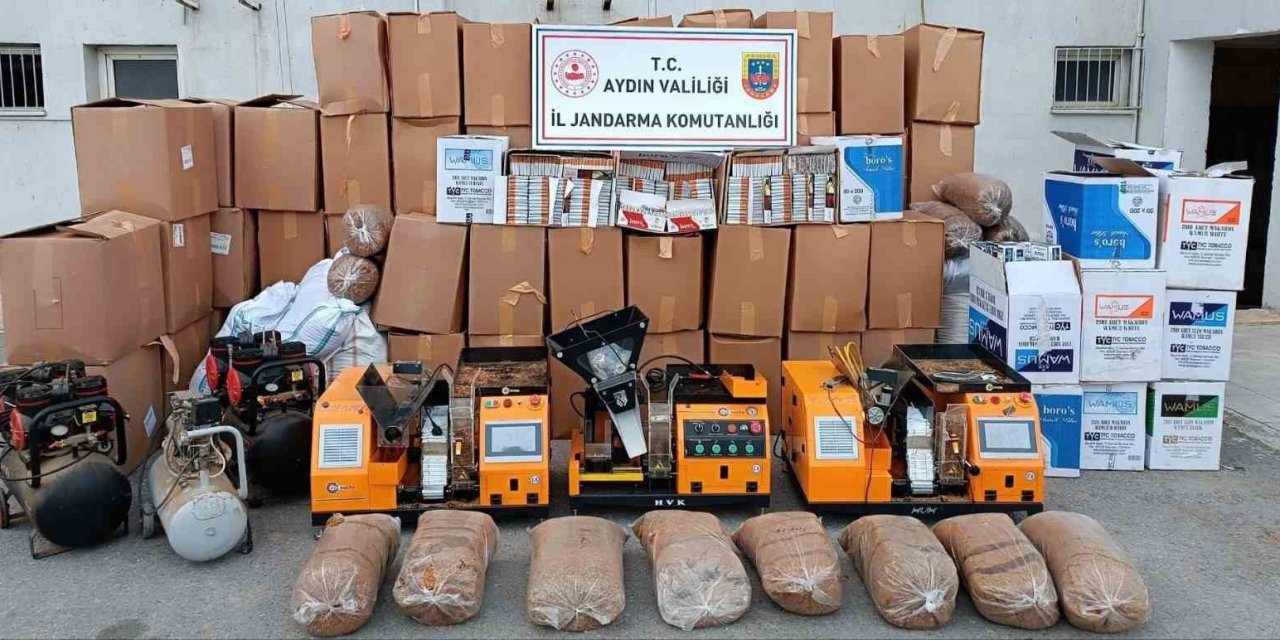 Efeler’de Kaçak Sigara Operasyonu
