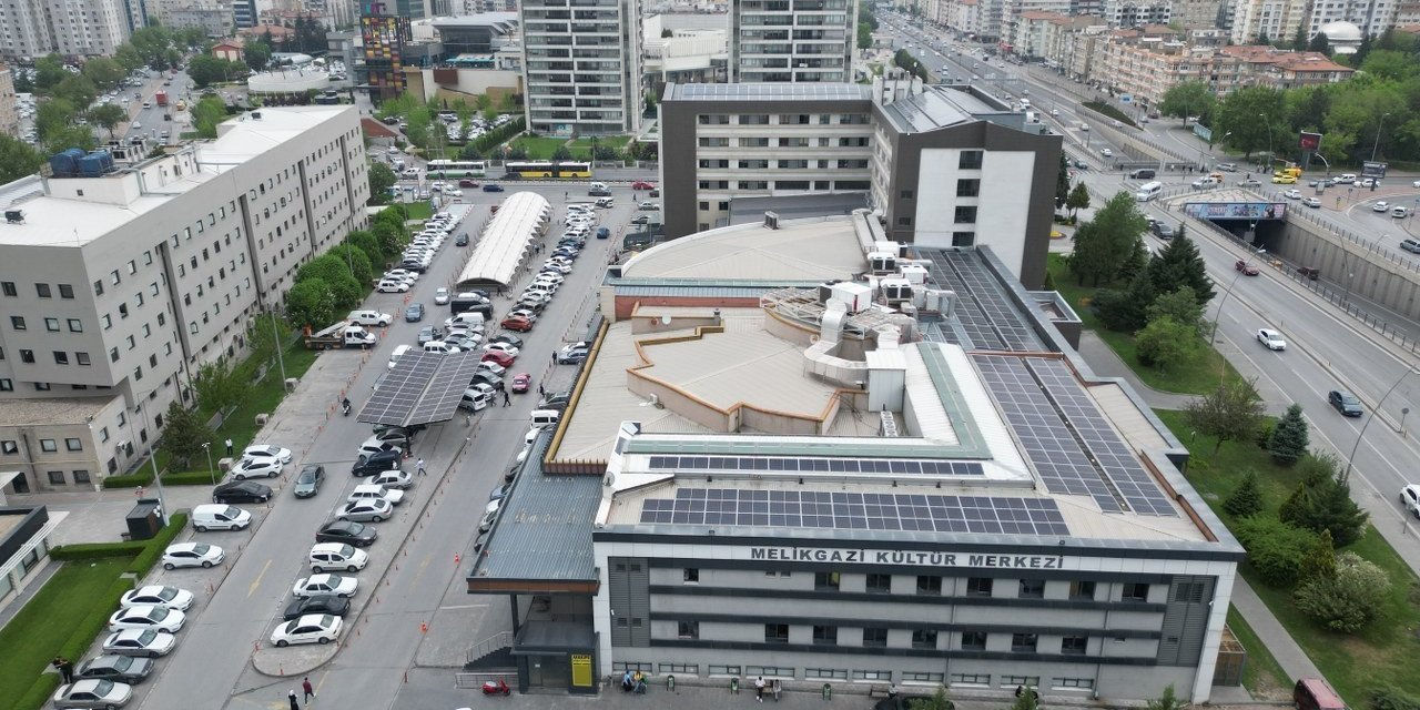 Melikgazi Belediyesi, Ab Hibesiyle Güneş Enerji Santrali Kurdu