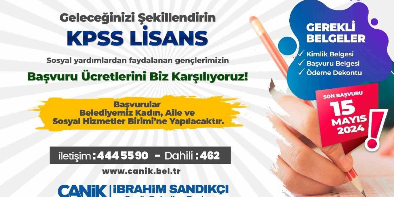 Bu İlçede Kpss Ücretleri Belediyeden