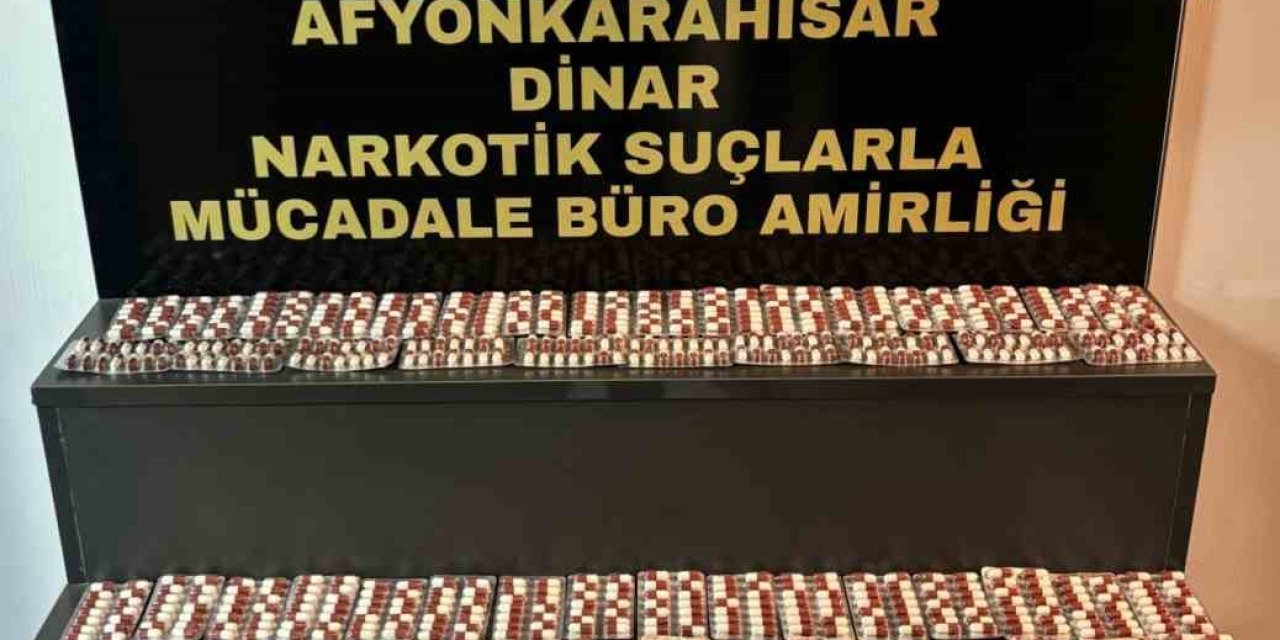 Polis Bin 171 Adet Uyuşturucu Hap Ele Geçirdi