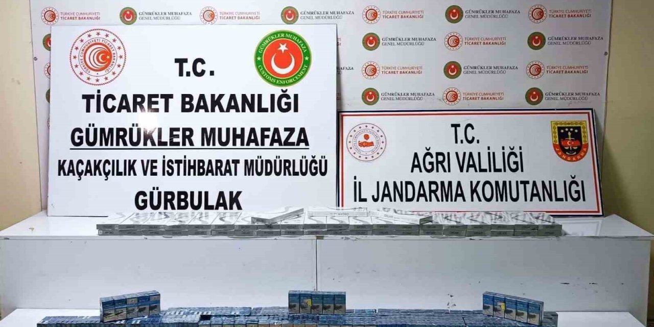 Ağrı’da 830 Paket Kaçak Sigara Yakalandı