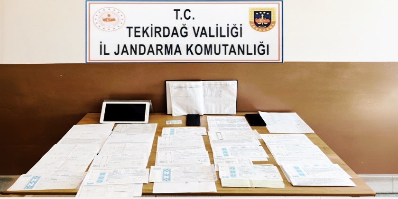 Tekirdağ Jandarmasından İstanbul’da Tefecilik Operasyonu