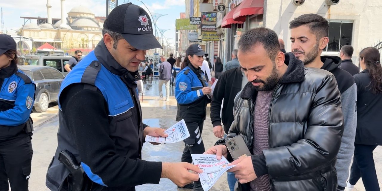 Yüksekova Polisinin Sanal Dolandırıcılığa Karşı Uyarıları Devam Ediyor