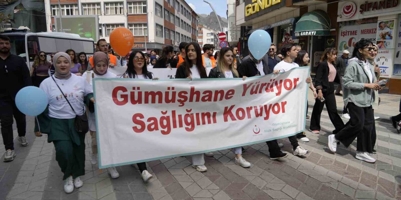 Gümüşhane’de ‘Sağlık İçin Harekete Geç’ Etkinlikleri Düzenlendi