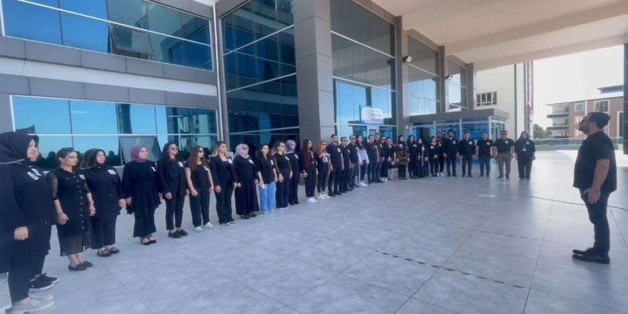 Adıyaman Doğa Koleji Öğrencileri Meslektaşlarını Unutmadı