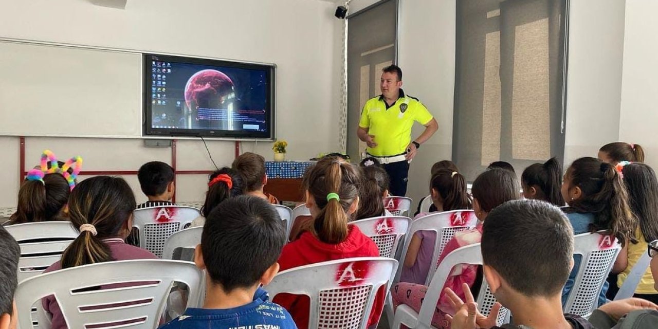 Hisarcık’ta Öğrencilere Trafik Eğitimi