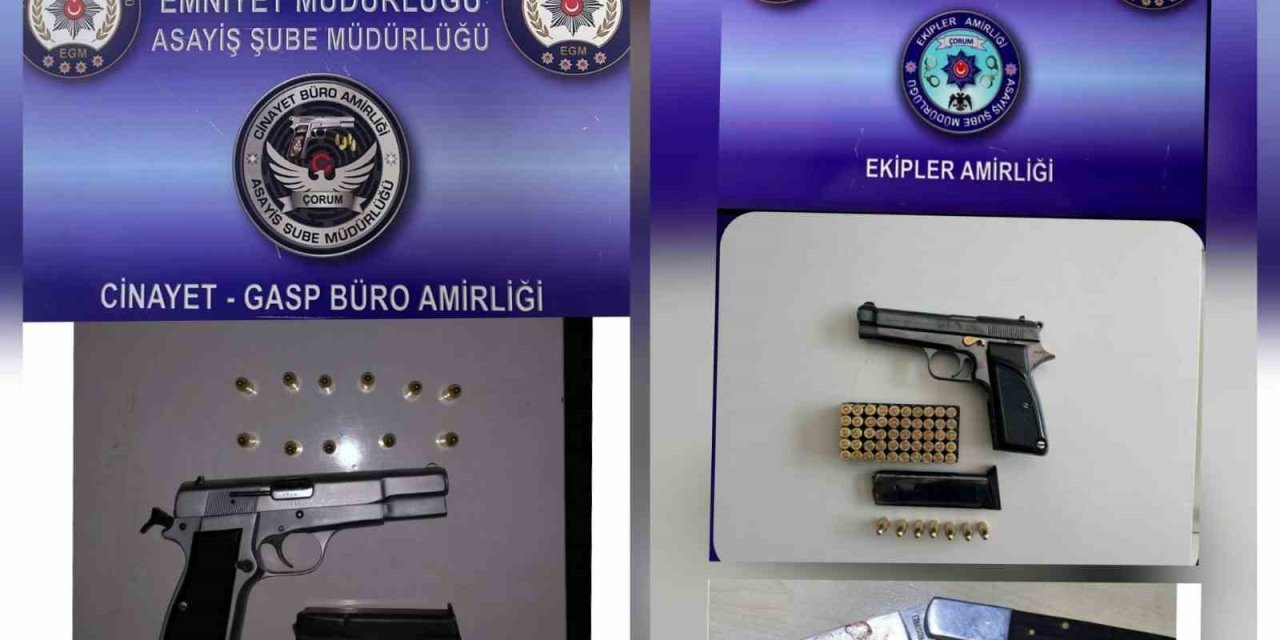 Çorum Polisinden Asayiş Uygulaması