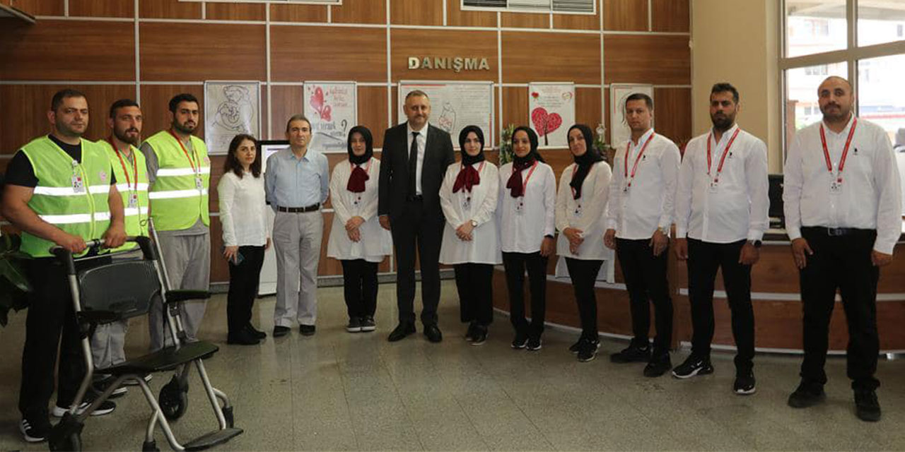 Rize’de Devlet Hastanesinde de Hasta Karşılama ve Yönlendirme Ekibi Oluşturuldu