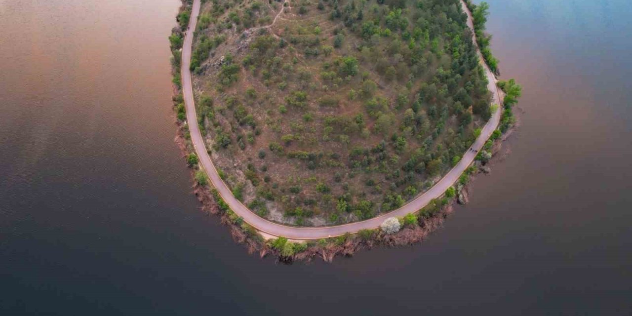 Eymir’de Mest Eden Gün Batımı
