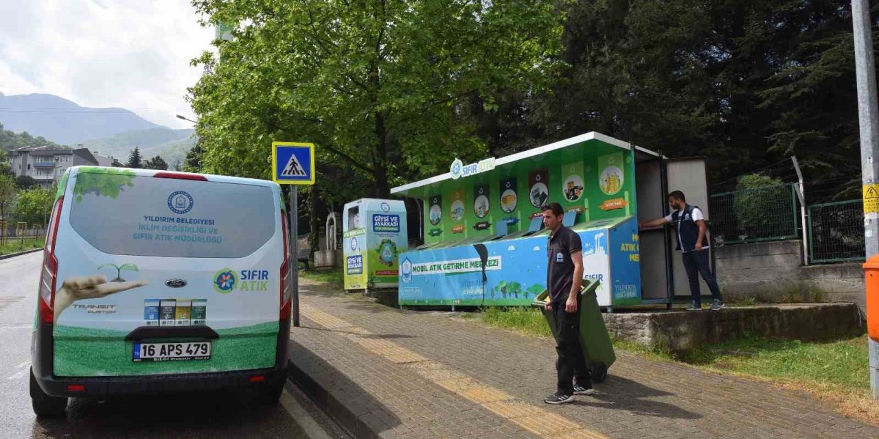 Yıldırım’da Atıkların Dönüşümü İçin Mobil Çözüm