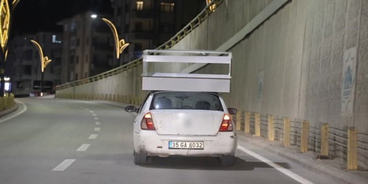 Trafikte Kuralları Altüst Eden Sürücüye Ceza Yağdı