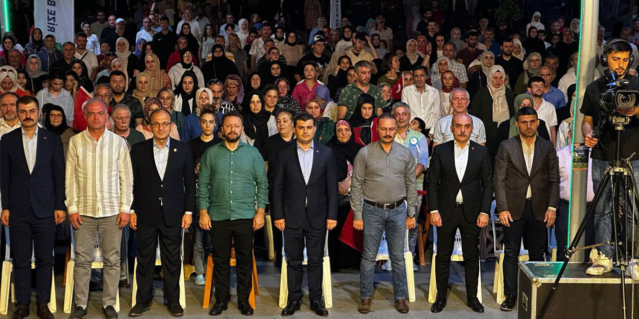 Rize’de 15 Temmuz Demokrasi ve Milli Birlik Günü anma programı düzenlendi