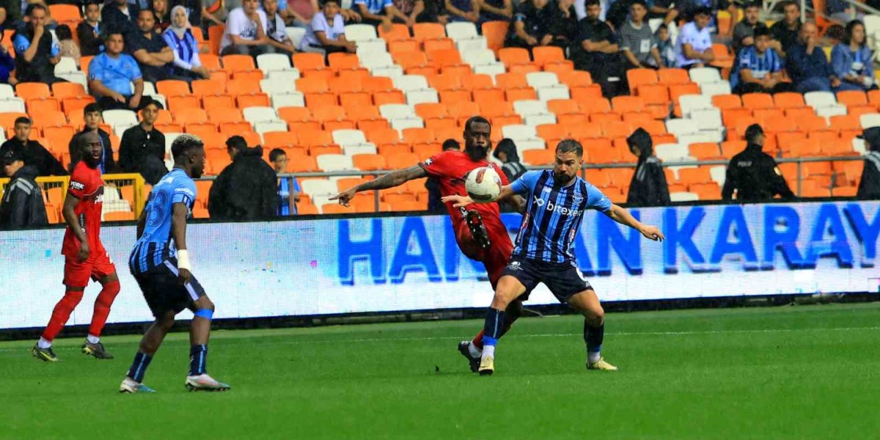 Trendyol Süper Lig: Adana Demirspor : 1 - Gaziantep Fk: 3 (İlk Yarı)