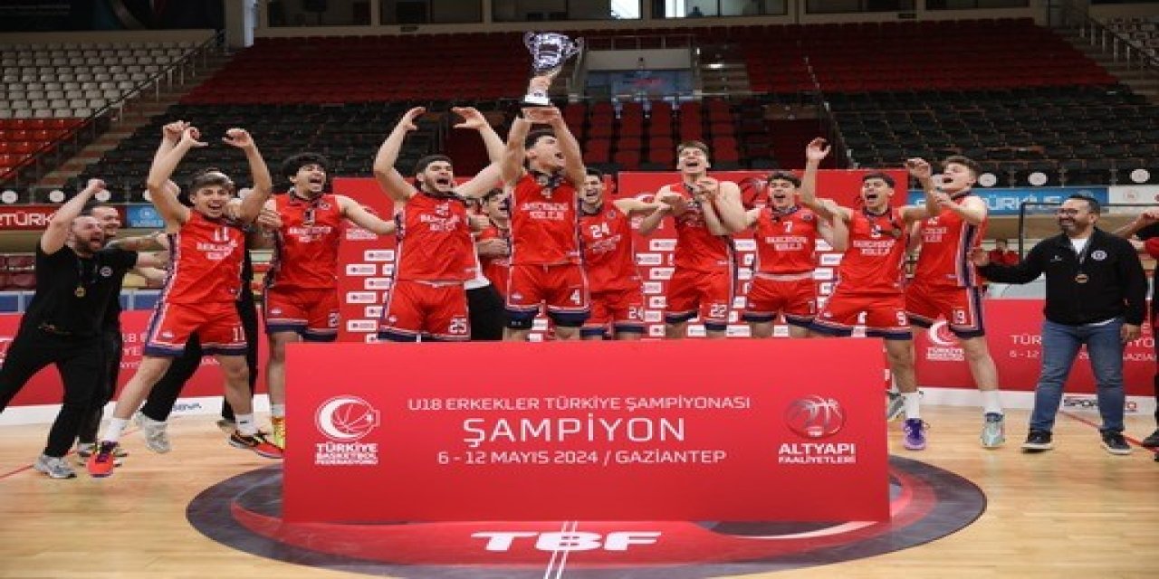 U18 Türkiye Şampiyonası’nda Üst Üste 2. Kez Şampiyon Bahçeşehir Koleji