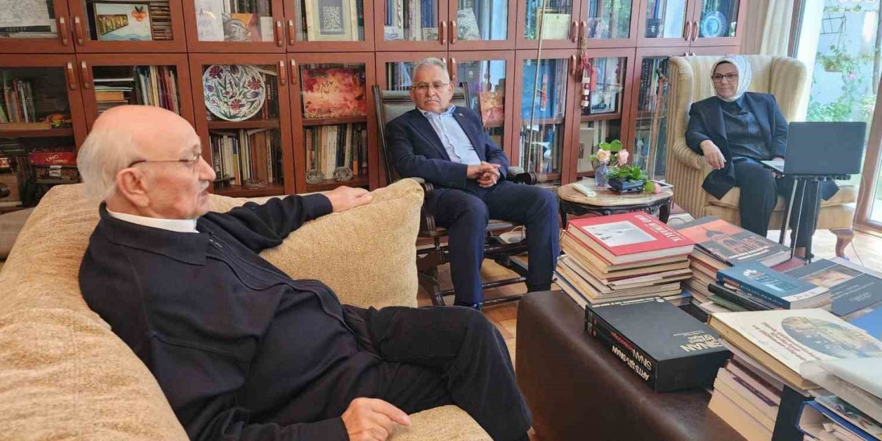 Başkan Büyükkılıç’tan Çekül Vakfı Başkanı Sözen’e Ziyaret