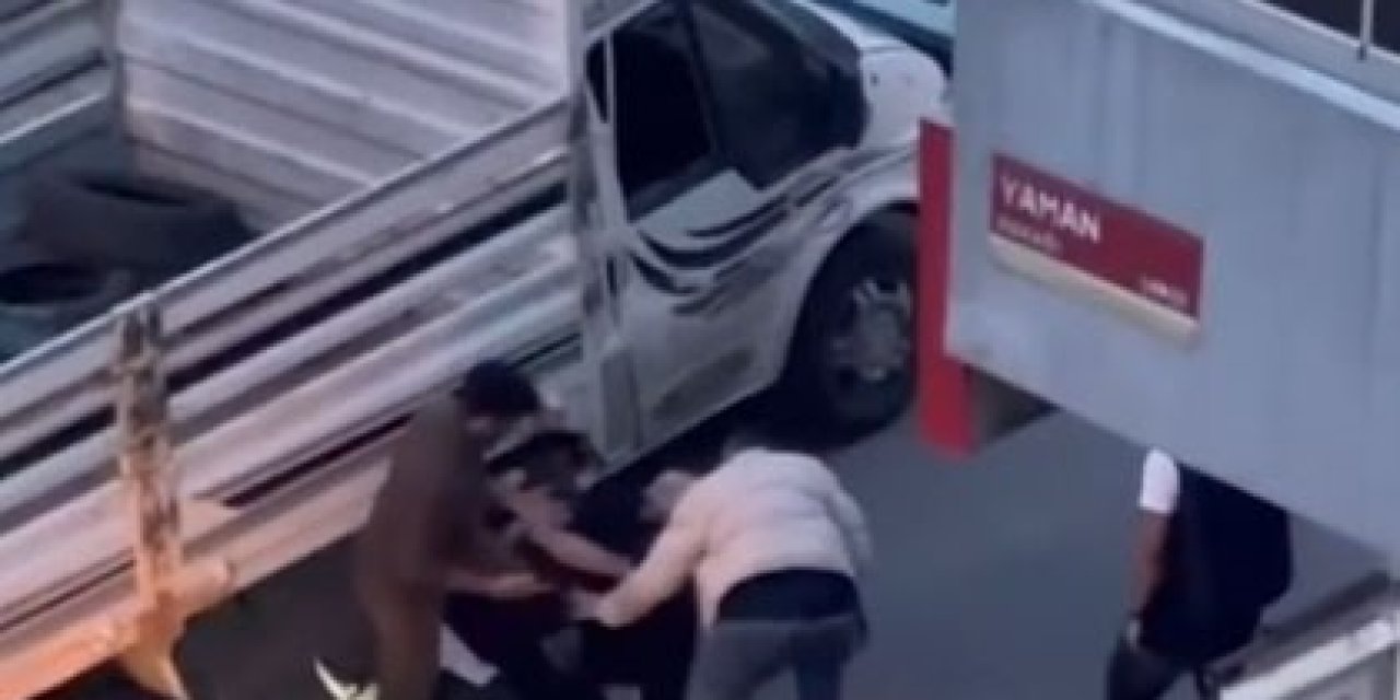 Başakşehir’de İlginç Kavga Kamerada