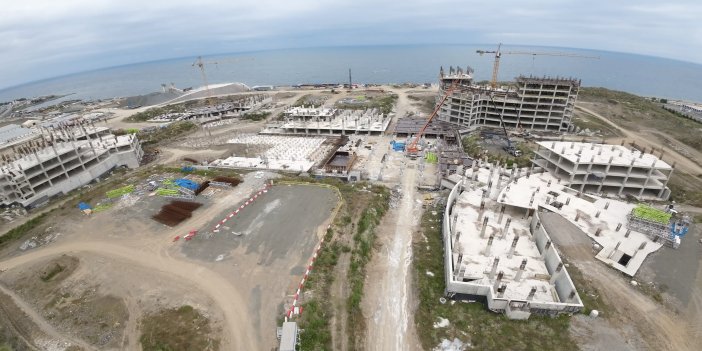 Bakan Koca'dan, yapımı süren Trabzon Şehir Hastanesine ilişkin paylaşım