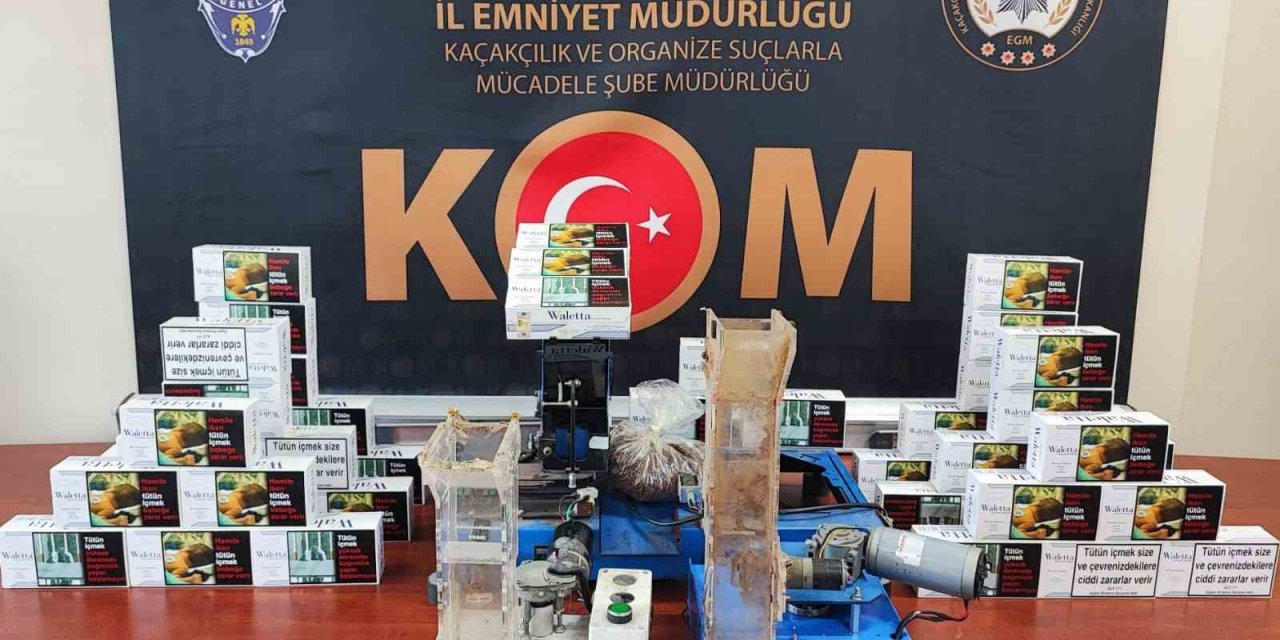 Bartın’da Kaçak Sigara Operasyonu