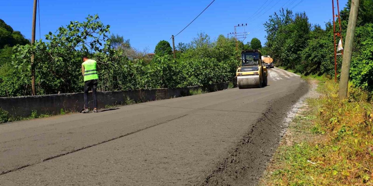 Ordu’da Ulaşım Yatırımları Devam Ediyor