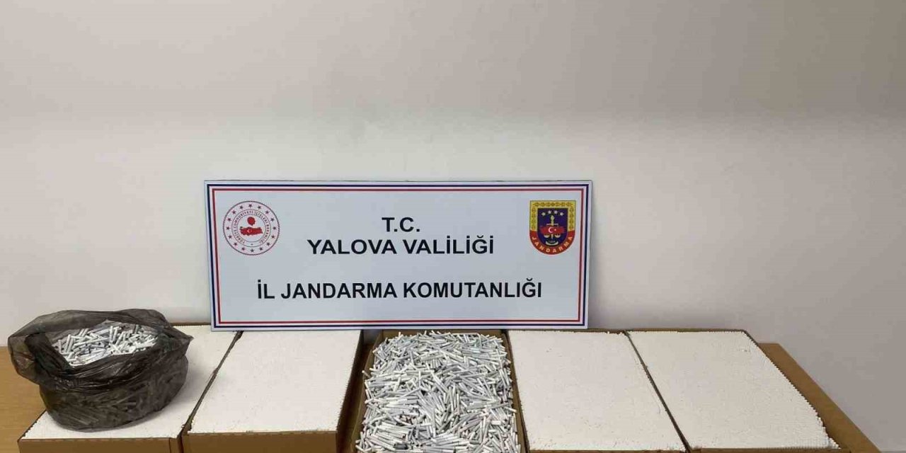 Yalova’da 35 Bin Adet Dolu Makaron Ele Geçirildi