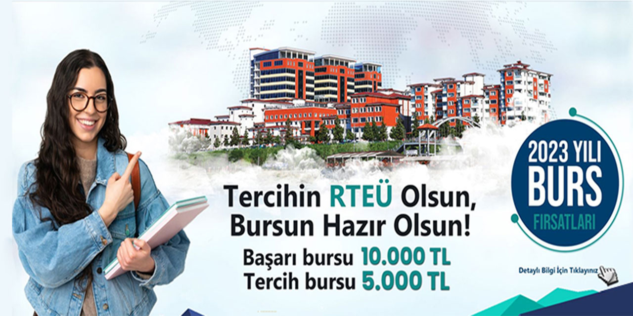 Recep Tayyip Erdoğan Üniversitesi Geliştirme Vakfı 2023 Yılı Burs Koşullarını Açıkladı