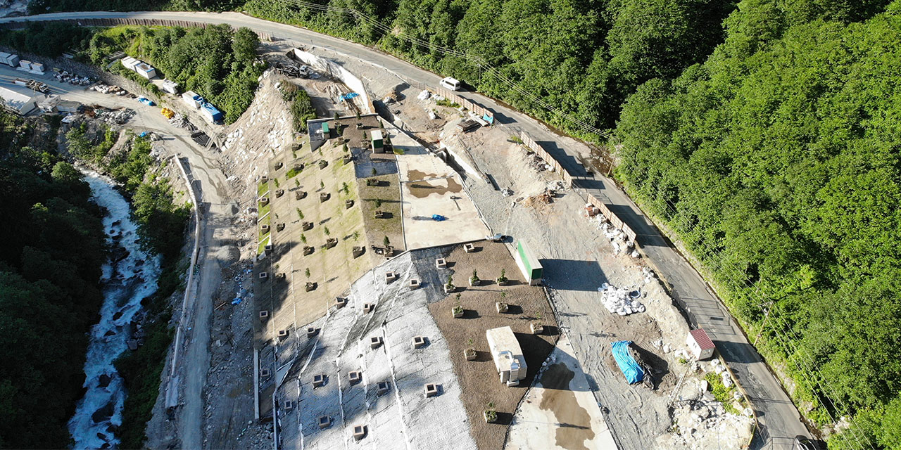 Ayder Yaylası’nın çevreci otoparkı kendini gösterdi