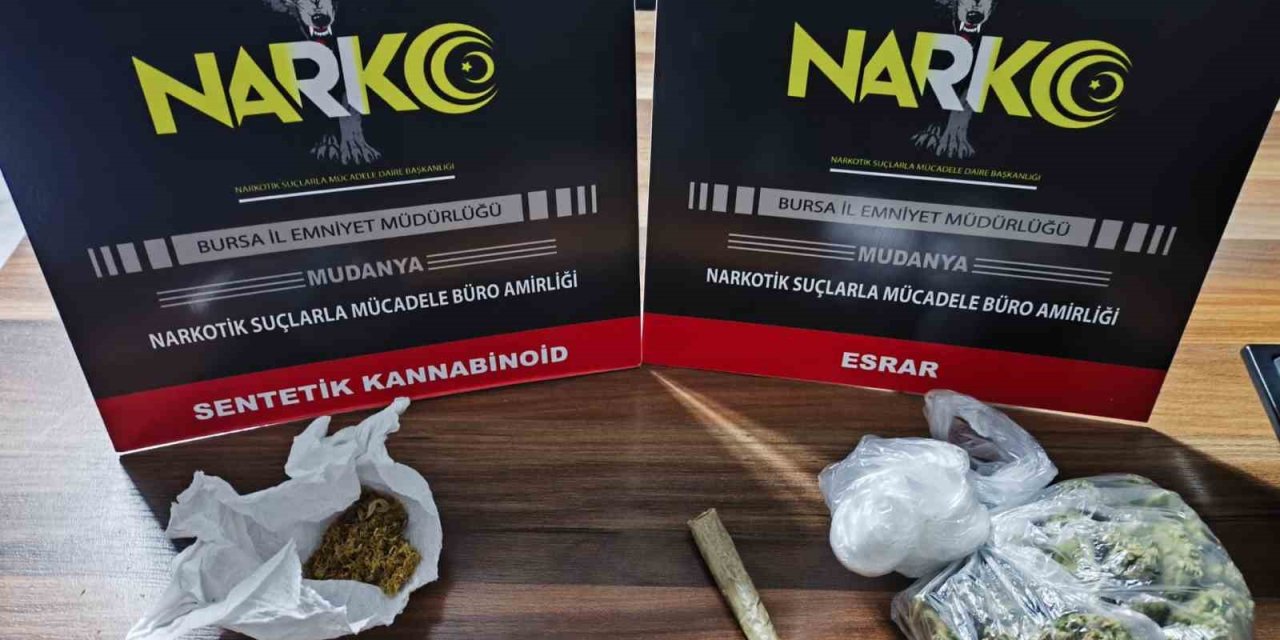 Bursa’da Uyuşturucuya Geçit Yok : 2 Gözaltı